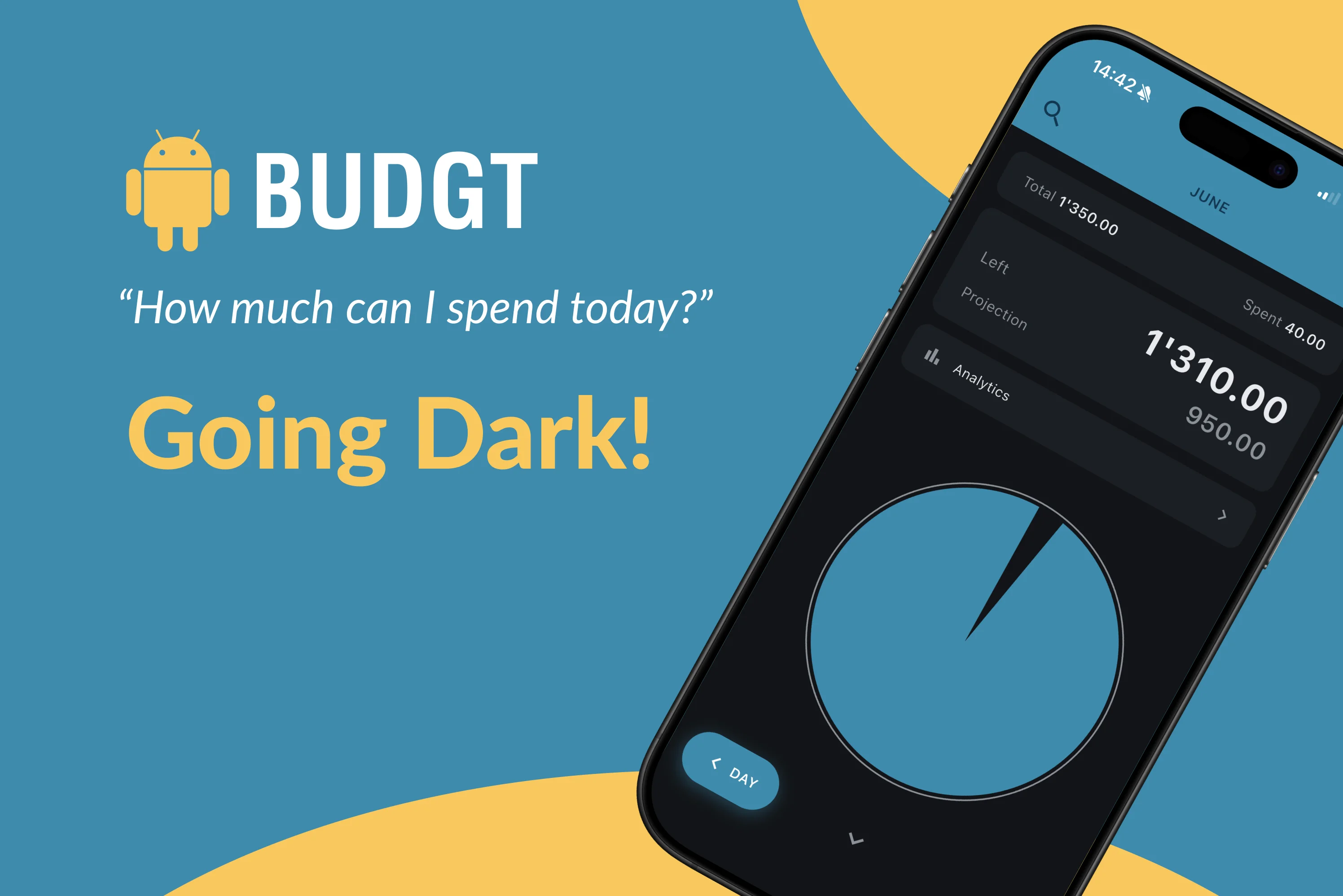 BUDGT 13.5: Dark Mode Is Finally Here