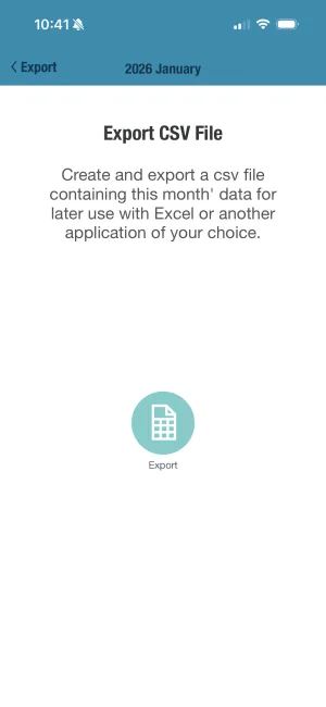 Export Data screenshot 1